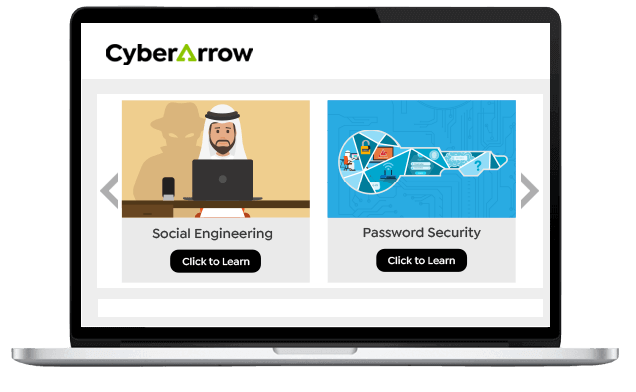 CyberArrow-Awareness-Platform-Main-Page | CyberArrow CyberArrow Awareness Platform - Main Page