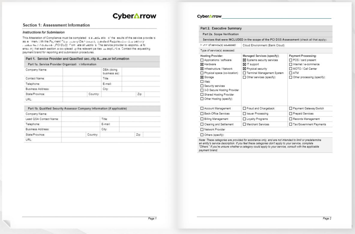 PCI-sample-report | CyberArrow PCI-sample-report