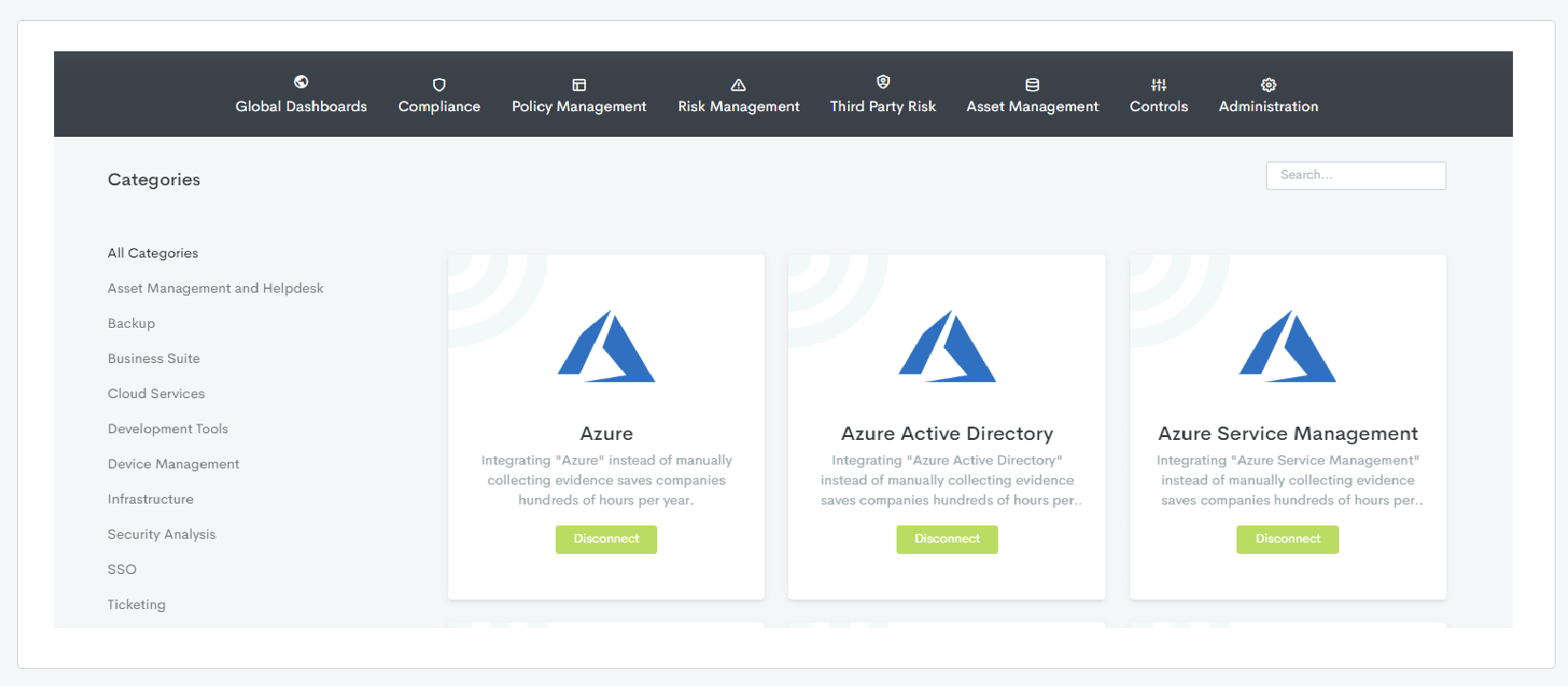 Certification Automation for MSPs | CyberArrow CyberArrow's dashboard for service providers and MSPs