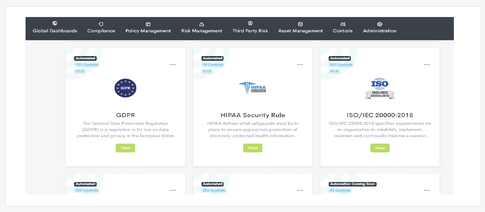 MSP Cyber Compliance | CyberArrow CyberArrow's dashboard for service providers and MSPs