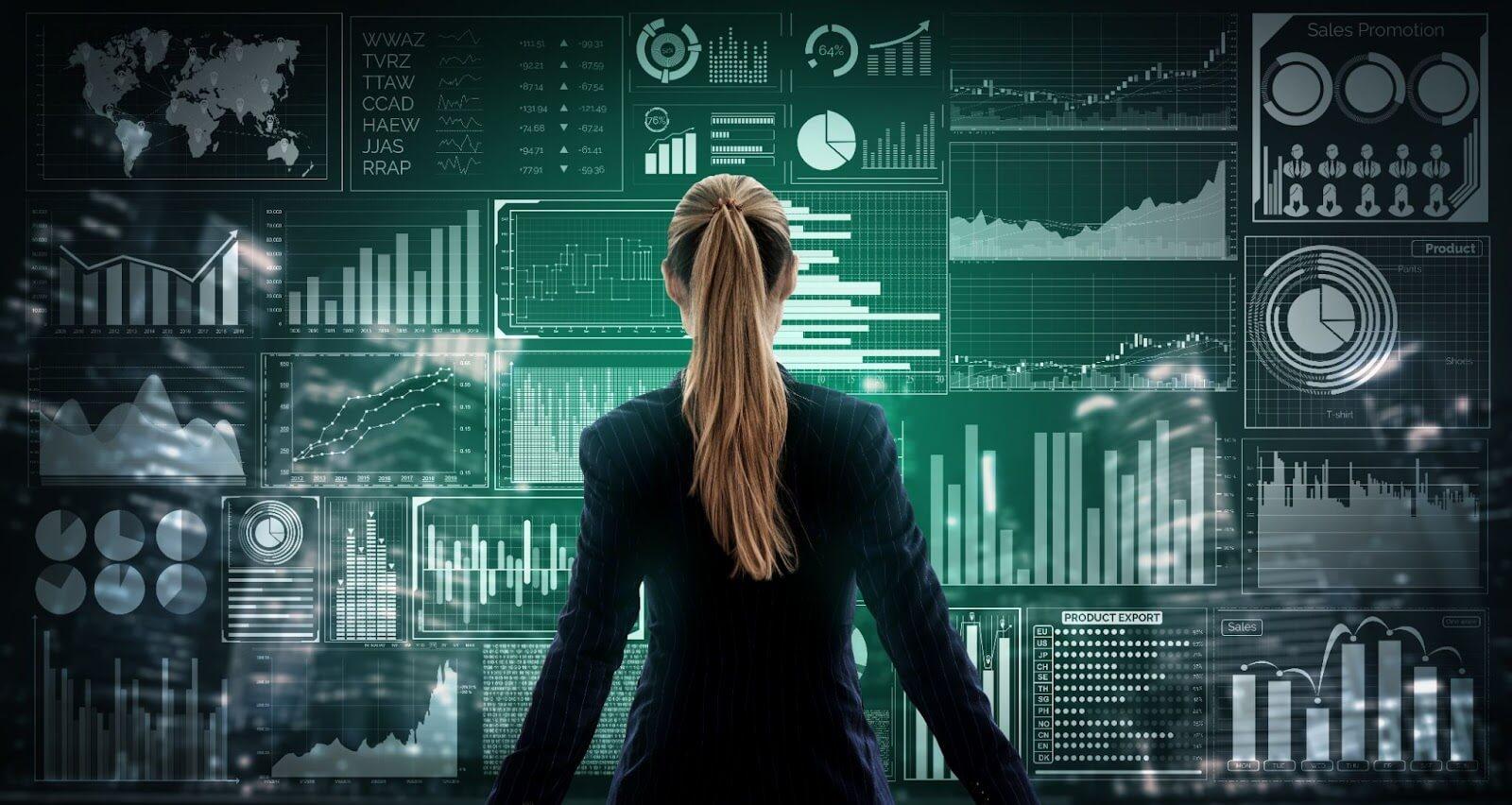 image-3 | CyberArrow Cyber Security Analyst standing infront of monitoring screen