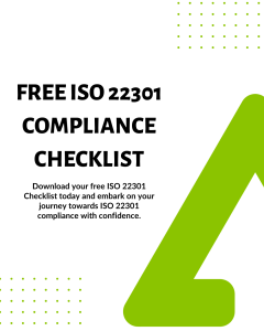 iso 22301 checklist | CyberArrow iso 22301 checklist
