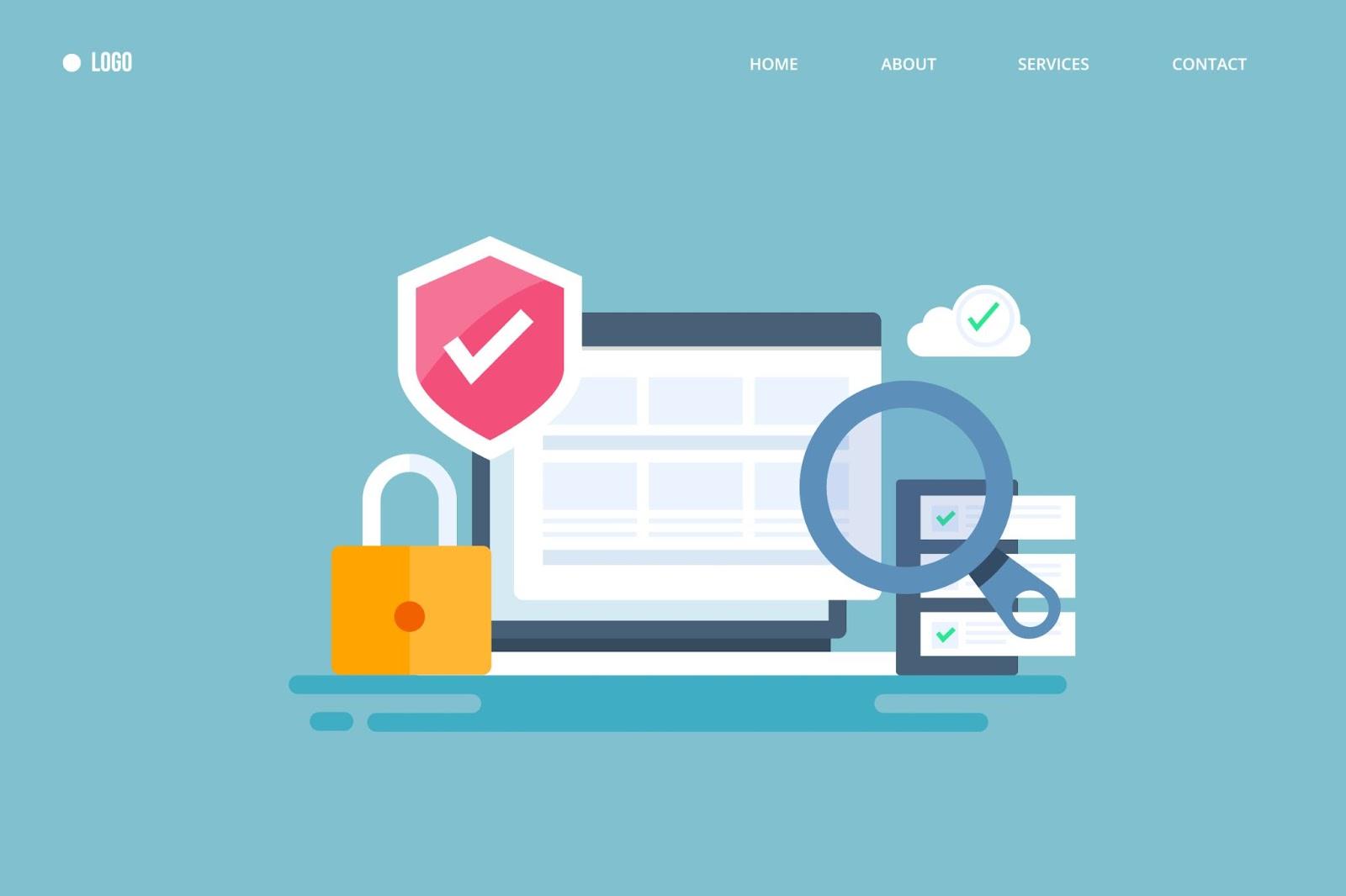 image-5 | CyberArrow website security interface mockup