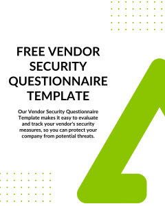 Free Vendor Security Questionnaire Template | CyberArrow Free Vendor Security Questionnaire Template