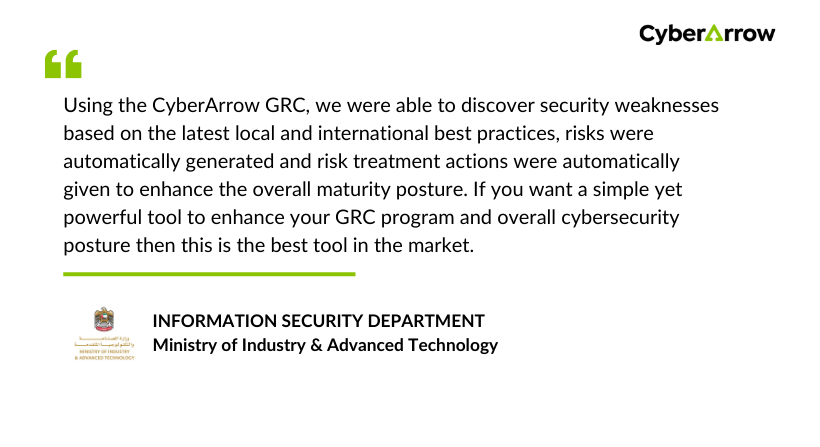 MoIAT Testimonial 1 | CyberArrow MoIAT Testimonial